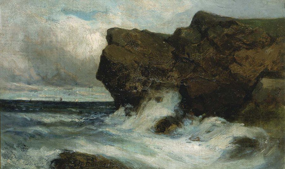 Edward Mitchell Bannister Ocean Cliffs